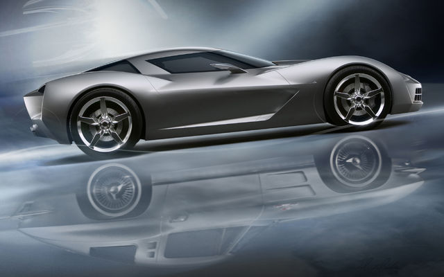 2010 Corvette Stingray Concept Wallpaper. 2010 Corvette Stingray Concept