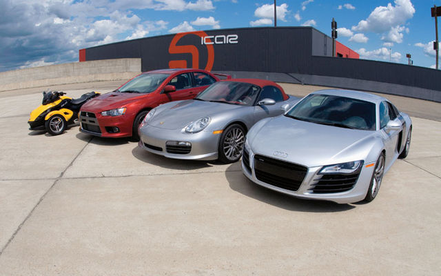 Les quatre rivales au circuit ICAR