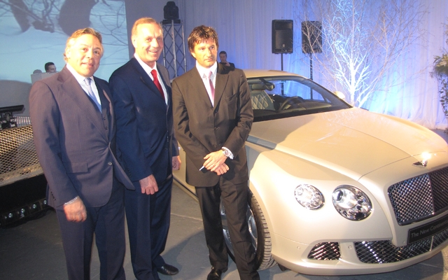 Joel Segal, Guy Lafleur et Christophe Georges