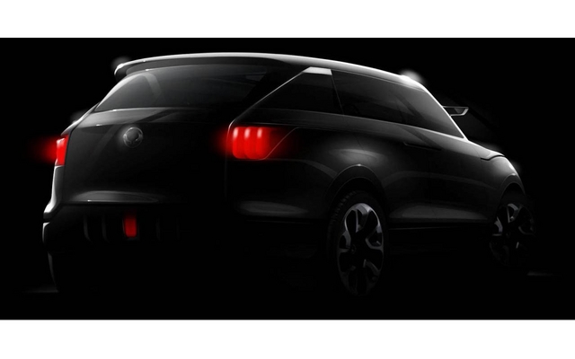 SsangYong XIV-1 Concept (teaser 2)