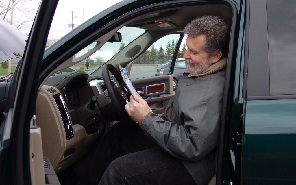 Jean-Charles Lajeunesse en plein travail