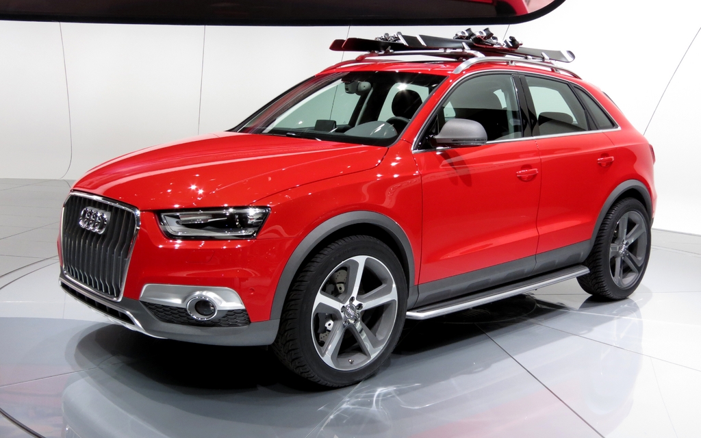 Audi Q3 Vail Concept. Pour skier vite, vite, vite!
