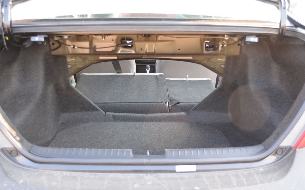 Honda civic back seat fold down #3