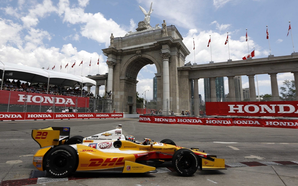Ryan Hunter-Reay a remporté le Toronto Indy le week-end dernier.