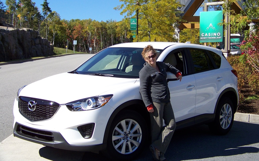 Geneviève Mercier liked the CX-5’s ride.
