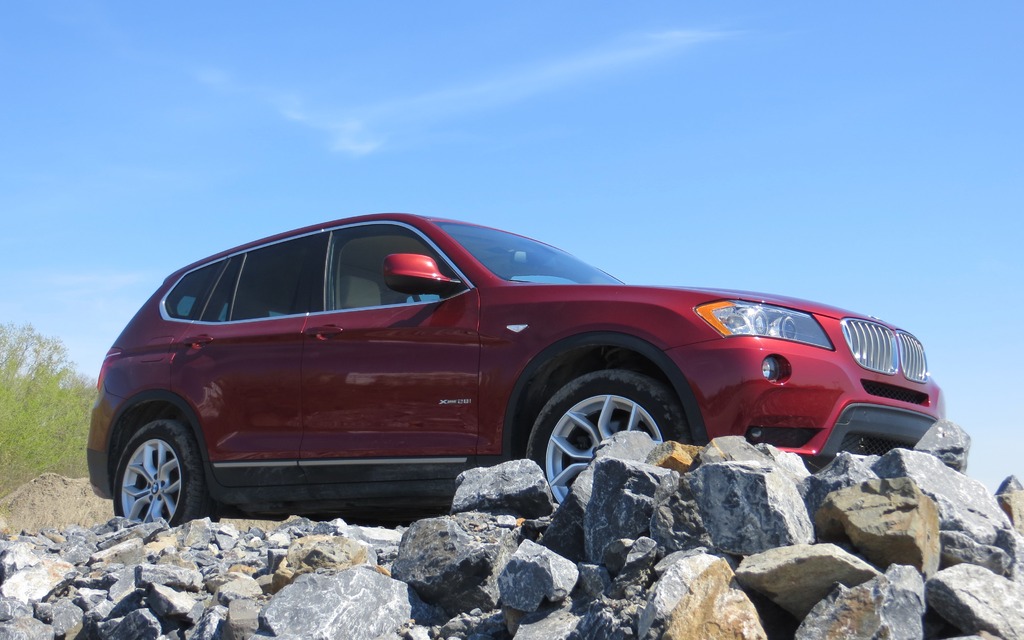 The 2013 BMW X3 xDrive28i.