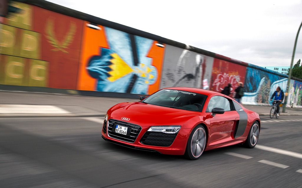 Audi R8 e-tron.