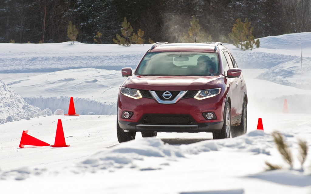 Nissan rogue snow test #6