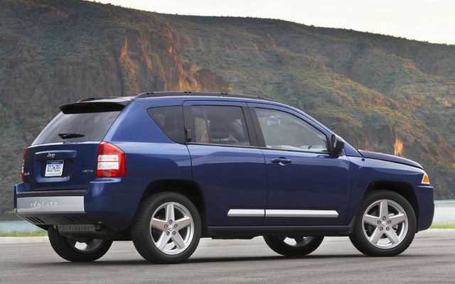 2010 Jeep Compass Limited. 2010 Jeep Compass back side