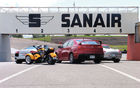 Les quatre rivales au circuit Sanair