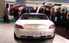 Mercedes-Benz SLS AMG. La mouette est pr&ecirc;te &agrave; d&eacute;coller!