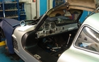 Une 300 SL Gullwing en cours de restauration