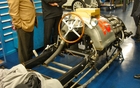 Une W165 Tripolis en cours de restauration