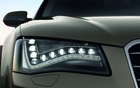 Phare LED sur la Audi A8