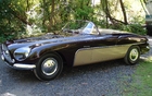 Ford Cisitalia 1952. Cet unique exemplaire d’une Ford Cisitalia 808XF 1952 est construit sur un châssis de Mercury de la même année.