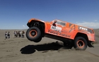 Chaque hiver, Robby Gordon délaisse les voitures NASCAR pour le Dakar... Après trois journées de compétition, il est deuxième avec son Hummer H3.