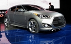 La grande gueule du nouveau coup&eacute; Hyundai Veloster Turbo