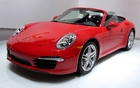 La nouvelle Porsche 911 Carrera a enlev&eacute; le haut &agrave; D&eacute;troit
