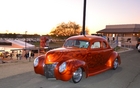 Ford Custom Deluxe 1939. La toute premi&egrave;re voiture vue sur le terrain &agrave; mon arriv&eacute;e &agrave; Barrett-Jackson. &Ccedil;a commen&ccedil;ait bien!