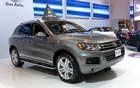 Le Volkswagen Touareg TDI prim&eacute; Utilitaire de l'ann&eacute;e par l'AJAC