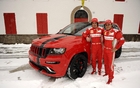 Jeep Grand Cherokee SRT8 pour les pilotes Ferrari de Formule 1