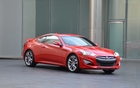 2013 Hyundai Genesis Coupe. The front section is a lot more aggressive, but not everyone likes the black fenders.