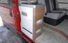 The stove and sink unit