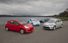 La famille Toyota Prius 2012