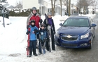 The Brossard-Bélanger clan needs a vehicle that can carry kids and skis