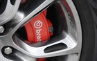 The Brembo brakes ensures impressive braking power