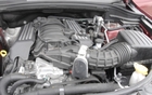 The 6.4-litre HEMI engine takes over from the 6.1-litre version