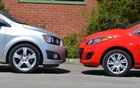 Au final, la Sonic et la Mazda2 sont pratiquement nez à nez!