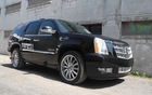 Modifiée par SLP, cette Cadillac Escalade est capable de performances très relevées.