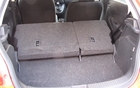 Mazda2: cargo capacity goes from 377 to 787 litres once the seatbacks are lowered