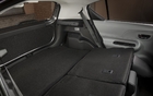 This hatchback can carry some pretty big objects. 