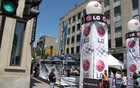 LG commanditaire des activités sur la rue Crescent