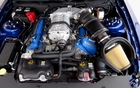The 2.3-litre compressor in the centre and the immense air supply on the right