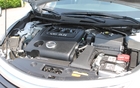 There are two engines offered for the Altima: a 2.5-litre four-cylinder and, in this case, a 3.5-litre V6.