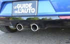 Superb exhaust tips, but I wasn’t able to check if the chassis is designed to allow you to attach a bike rack.