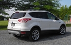 The rear section is balanced. Note the shield on the lower part of the bumper.
