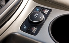 The controls for the heated front seats are easy to access.