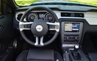 Fortunately there’s some brushed aluminum to brighten up the passenger compartment.