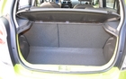 When the seatbacks are up, the Spark has a trunk capacity of 323 litres, which is far more than the Scion iQ (99 litres only) and the Fiat 500 (269 litres)