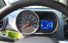 The gauges are small in size but easy to read.