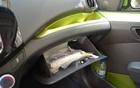 The glove box isn’t exactly large, but we’ve seen smaller on much bigger cars!