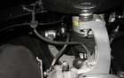 RAM 1500: Revised front suspension geometry, aluminum lower control arm and optional air springs.