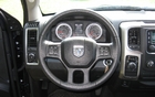 RAM 1500 SLT: Eight-speed transmission control button in the centre below the air vent.