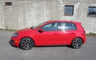 The 2012 Volkswagen Golf GTI.