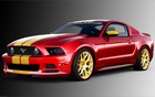 The Boy Racer 3dcarbon SEMA Mustang.