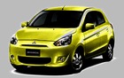 The Mitsubishi Mirage city car would offer excellent fuel consumption from a three-cylinder engine.
